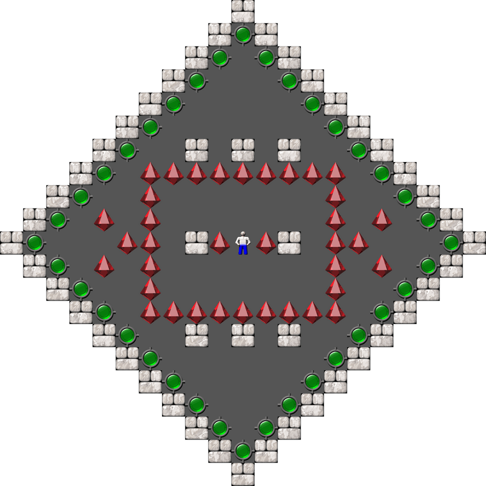 Sokoban Cosmac 2 level 16